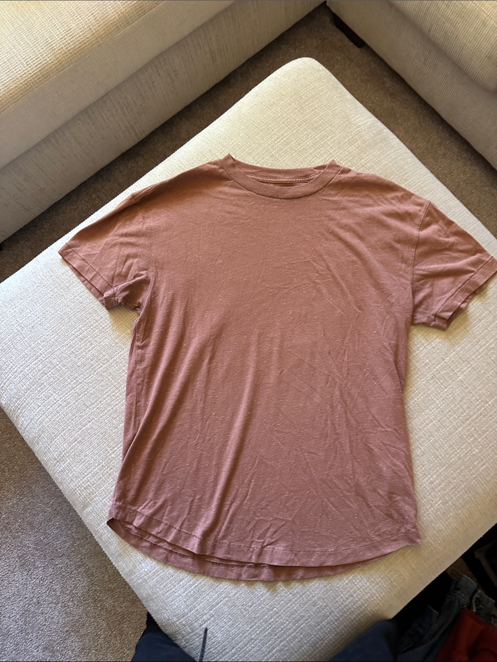 Abercrombie & Fitch Men's Crewneck T-Shirt - Rose Brown